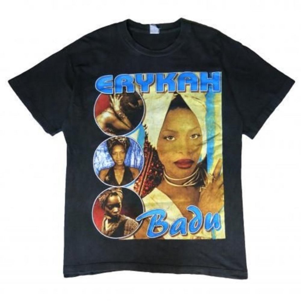 Erykah Badu Tee, Erykah Badu Vintage t Shirt